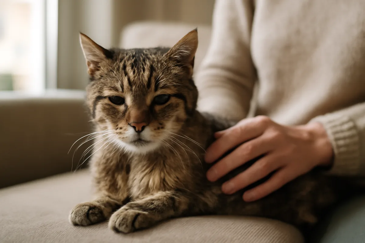 Malattie comuni del gatto anziano: i segnali da non sottovalutare