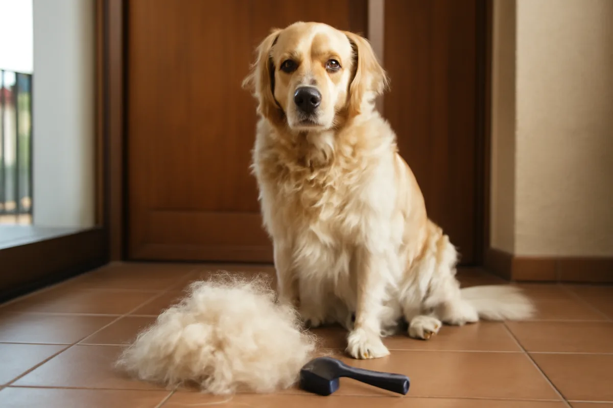Quanto perde pelo il golden retriever: ecco quando prepararsi e come gestirlo