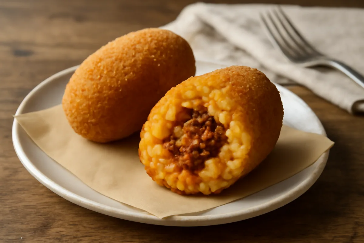 Supplì di riso con ragù: il metodo per un ripieno ricco e saporito