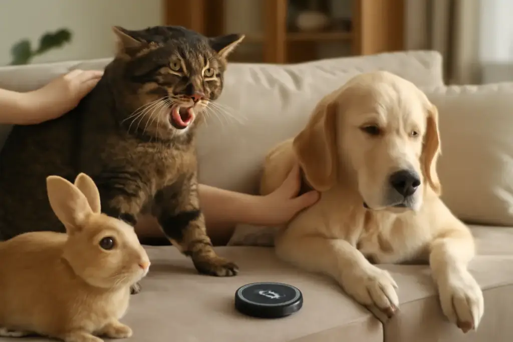 Gatto aggressivo con altri animali domestici: tecniche di convivenza che abbassano lo stress