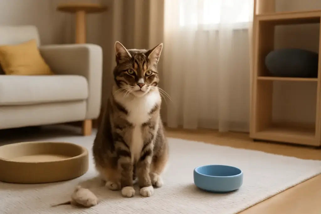 Gatto che resta solo in casa: quali accorgimenti prevengono ansia e problemi comportamentali