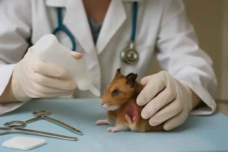 Cura delle ferite nei piccoli roditori: il protocollo veterinario che accelera la cicatrizzazione