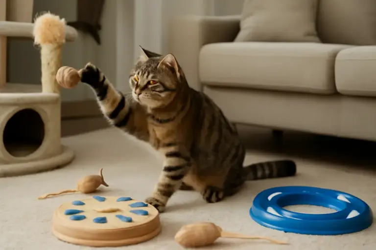 Giochi per gatti da tenere in casa: le scelte che stimolano fisico e intelligenza