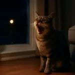 Gatto che miagola di notte: cosa si nasconde dietro questo comportamento e come intervenire