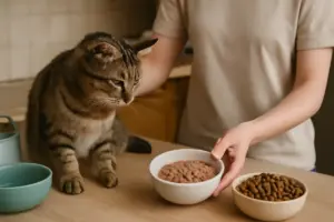 Come cambiare alimentazione al tuo gatto senza stress: i passi che funzionano davvero