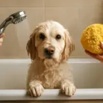 Doccia o spugna per il bagno del cane? I pro e contro da conoscere prima di iniziare