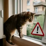Gatto e finestre aperte: perché aumentano gli incidenti e come prevenire cadute in casa