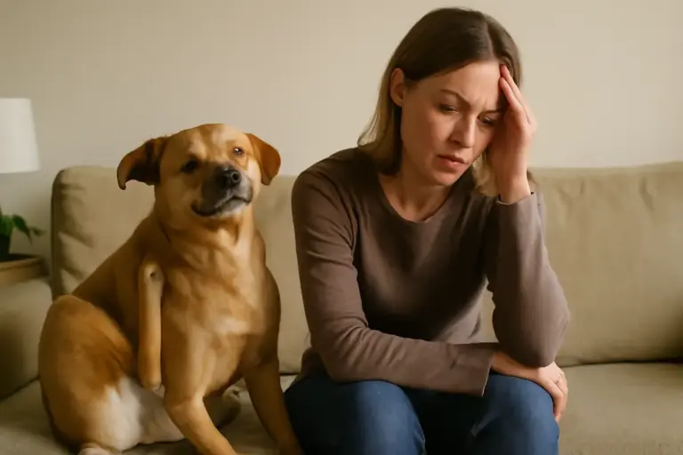 Perché il mio cane si gratta continuamente? Scopri quando la causa è lo stress quotidiano