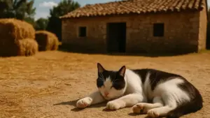 Gatto che cambia posto per dormire con l’arrivo del fresco: quando può essere una normale scelta di comfort