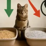 Due gatti che scelgono risorse diverse: perché moltiplicare ciotole, riposi e lettiere può ridurre la competizione quotidiana