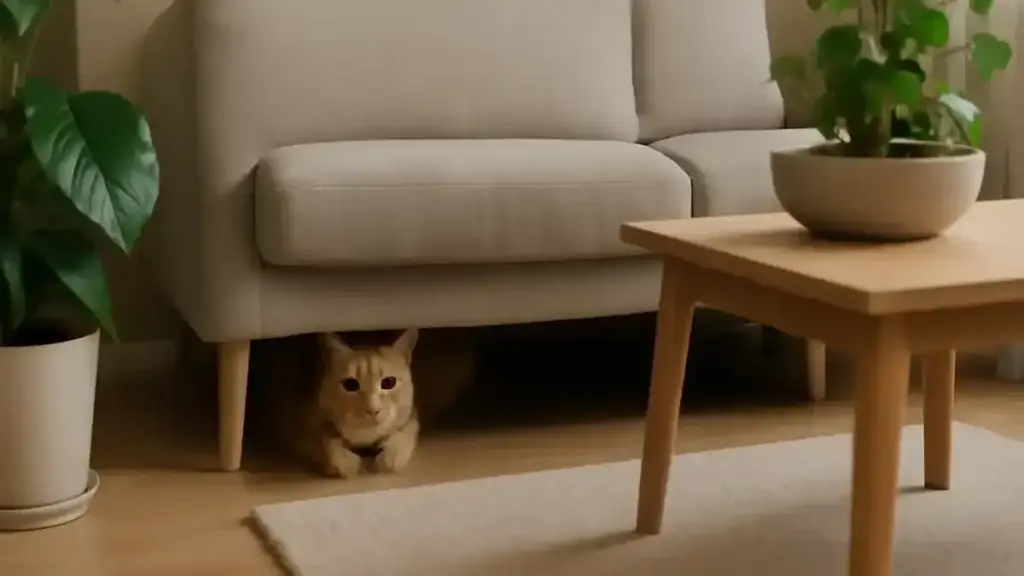 Gatto che preferisce scatole e ripari bassi: come offrire nascondigli senza riempire la casa di oggetti inutili