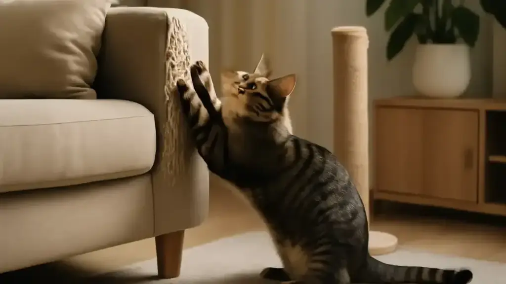 Gatto che ignora il tiragraffi: come posizione, stabilità e materiale influenzano l’utilizzo