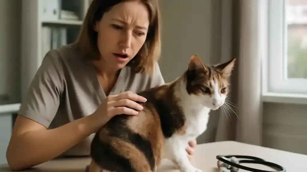 Gatto che scuote spesso la testa: cosa osservare e quando chiamare il veterinario