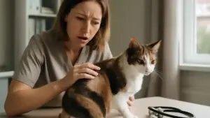Gatto che scuote spesso la testa: cosa osservare e quando chiamare il veterinario
