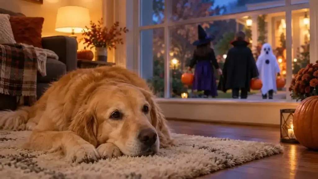 Decorazioni di Halloween e animali in casa: dove mettere fili, nastri e piccoli oggetti